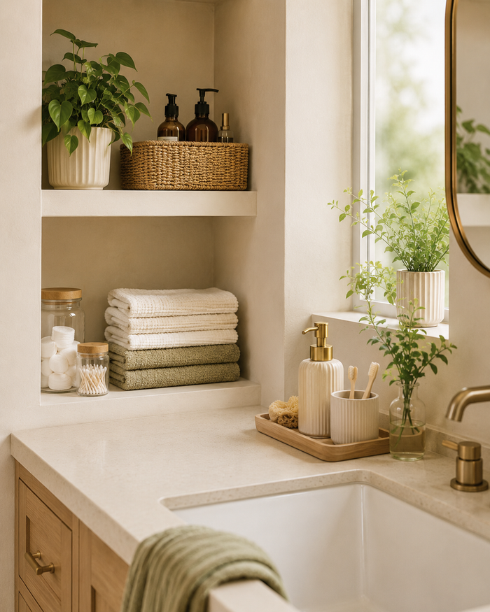 Baño ordenado