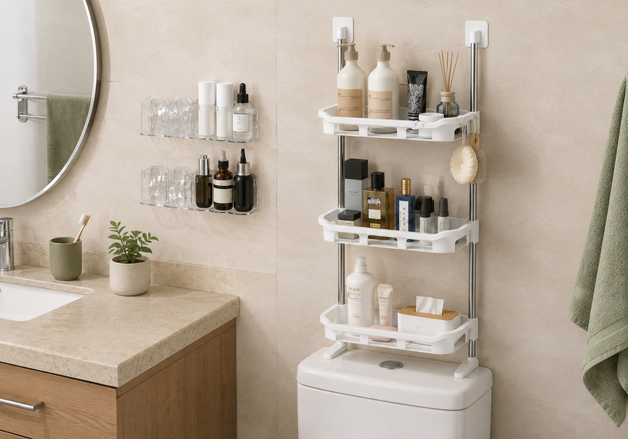 Baño ordenado después